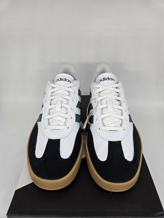 Adidas Men\'s Barreda JR1323 White Black Green Shoes Size 11.5 New main image 6